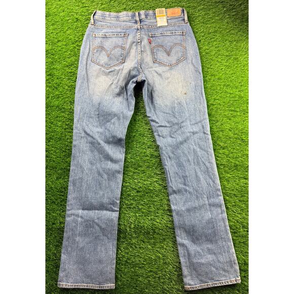 Levi’s 525 Perfect Waist Straight Leg Jeans Sz 10M Medium Wash NWT Women Denim - Picture 2 of 12